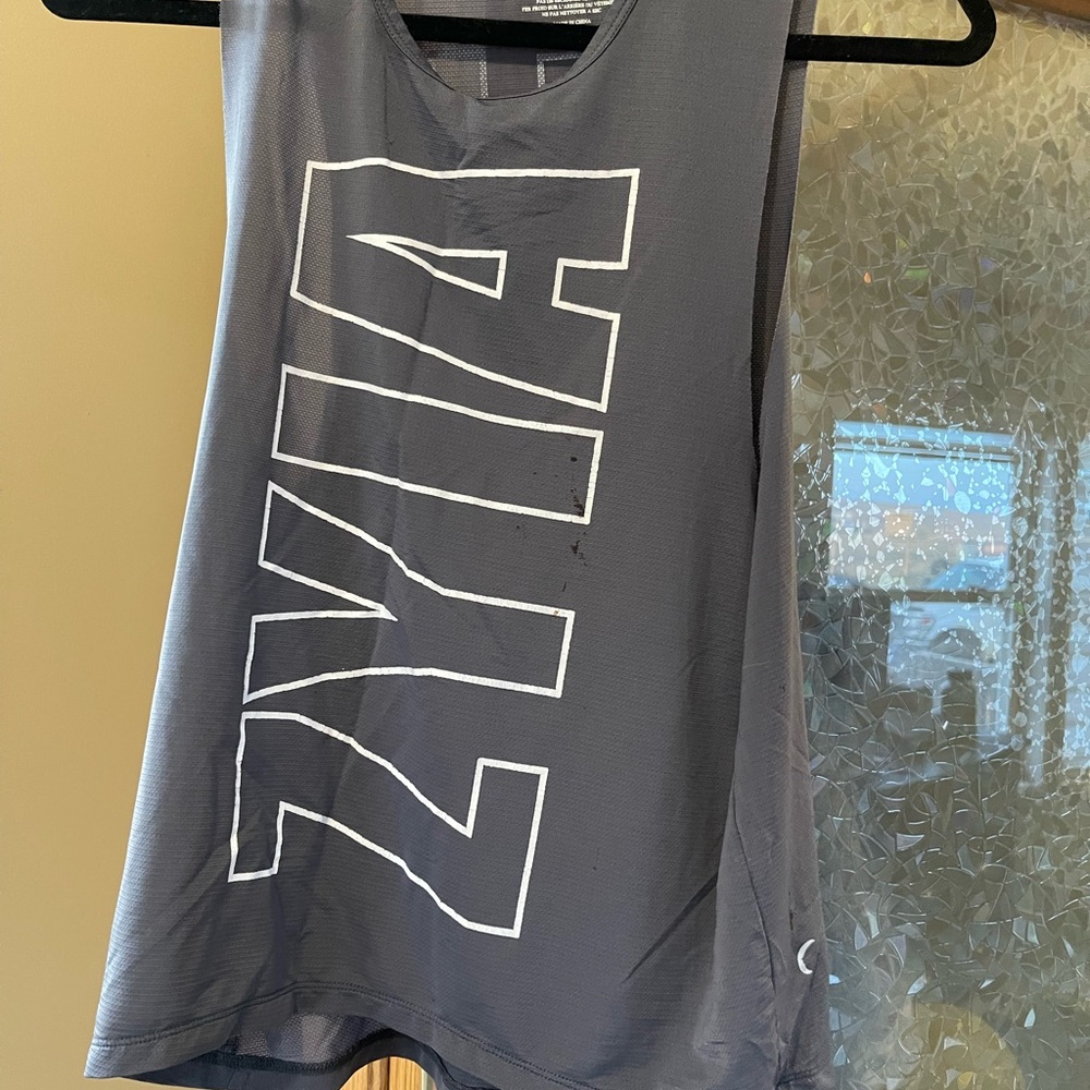 ZYIA Charcoal Sleeveless Top - Small